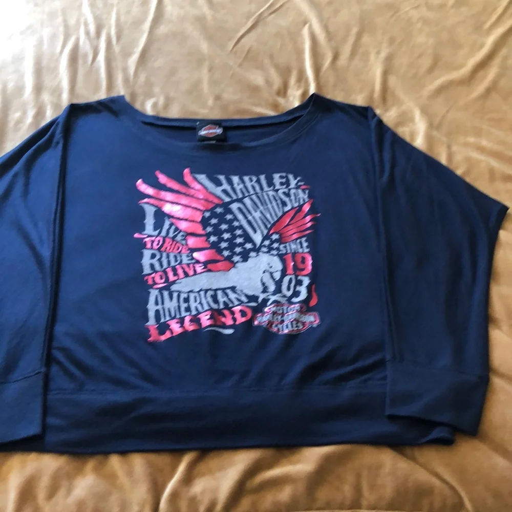 🇺🇸Harley-Davidson Off-the-Shoulder Top - Picture 5 of 15
